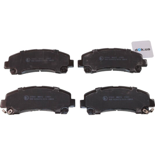 37943 A.B.S. Тормозные колодки для Isuzu D-Max