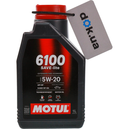 Масло Motul 6100 Save-Lite 5W-20 1 л на Chrysler 300C