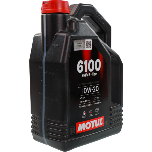 Масло Motul 6100 Save-Lite 0W-20 4 л на Mitsubishi Pajero