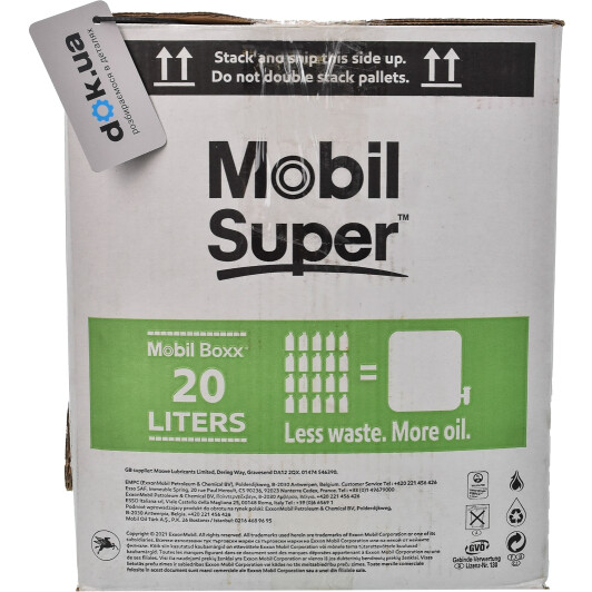 Олива Mobil Super 3000 X1 Formula FE 5W-30 20 (box) л на Isuzu Rodeo