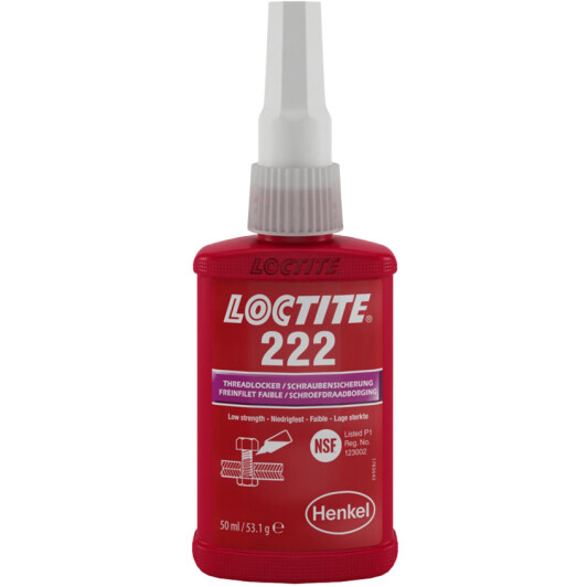 Фіксатор нарізі Loctite 222 фіолетовий