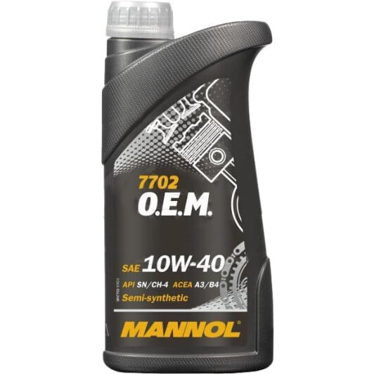 Моторна олива Mannol O.E.M. For Chevrolet Opel 10W-40 1 л на Porsche 911