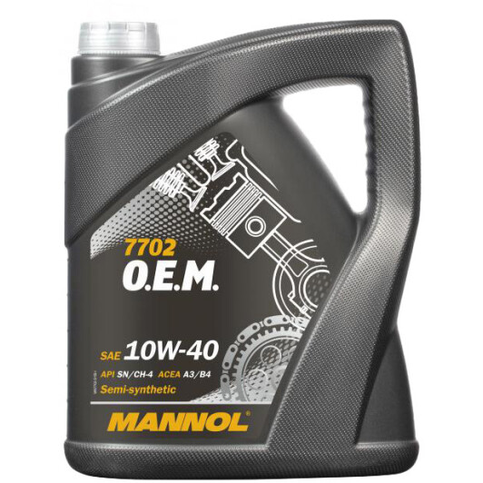 Моторное масло Mannol O.E.M. For Chevrolet Opel 10W-40 5 л на Peugeot 3008