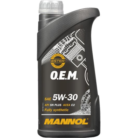 Моторное масло Mannol O.E.M. For Toyota Lexus 5W-30 1 л на Toyota Hiace