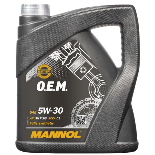 Моторное масло Mannol O.E.M. For Toyota Lexus 5W-30 4 л на SAAB 900