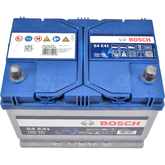 Акумулятор Bosch 6 CT-72-R S4 EFB 0092S4E410