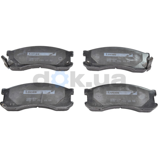 Гальмівні колодки TRW GDB1037