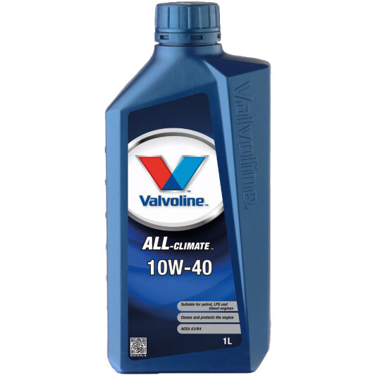 Моторное масло Valvoline All-Climate 10W-40 1 л на Daihatsu Trevis