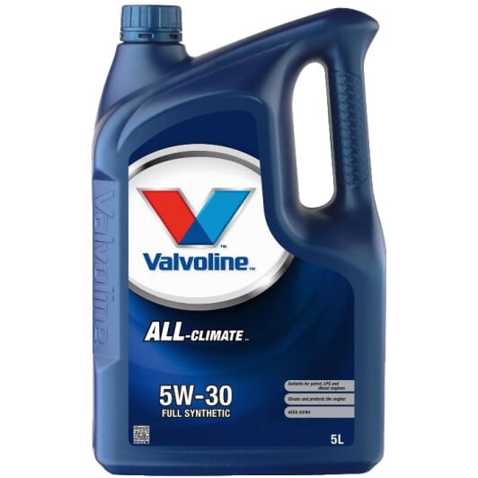 Моторное масло Valvoline All-Climate 5W-30 5 л на Dodge Journey