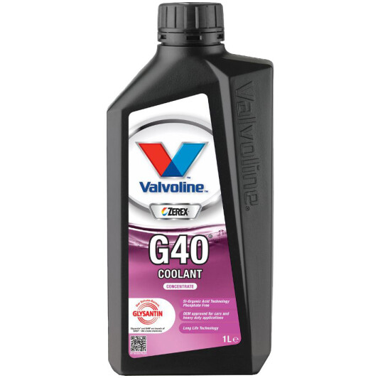 Valvoline Zerex G40 G12++ рожевий концентрат антифризу