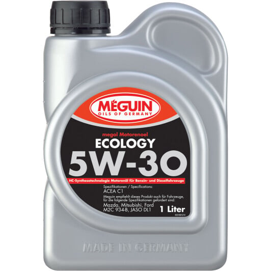 Моторное масло Meguin Ecology 5W-30 1 л на Opel Tigra