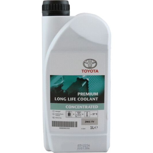 Toyota Premium Long Life синій концентрат антифризу