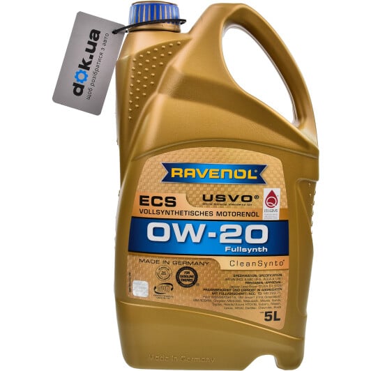Моторное масло Ravenol ECS 0W-20 5 л на Lada Priora