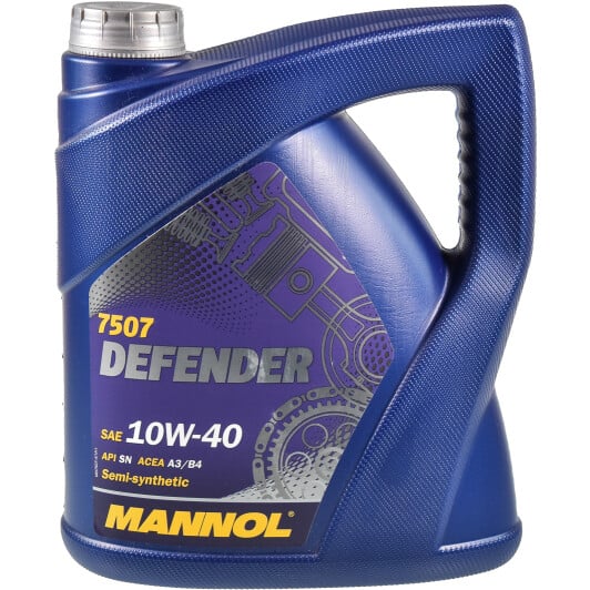 Моторное масло Mannol Defender 10W-40 4 л на Fiat Uno