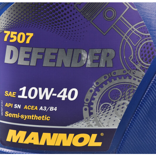 Моторна олива Mannol Defender 10W-40 4 л на Smart Forfour