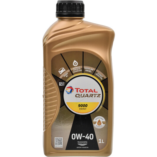 Моторное масло Total Quartz 9000 Energy 0W-40 1 л на Dodge Caravan