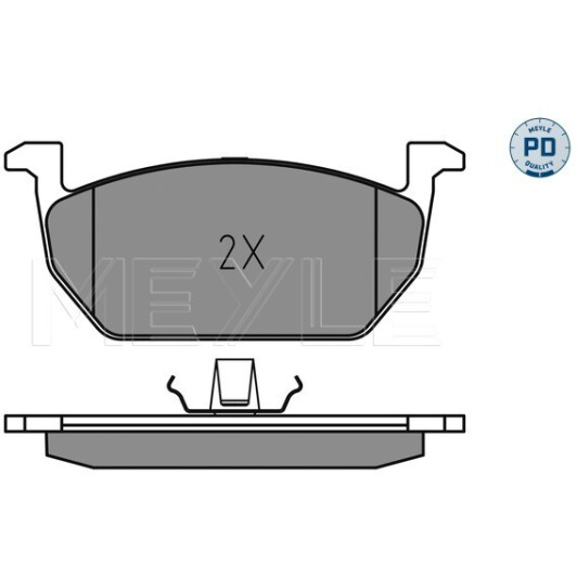 Тормозные колодки Meyle 0252203517PD