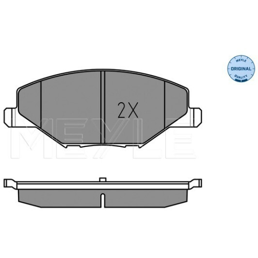 Тормозные колодки Meyle 0252568118