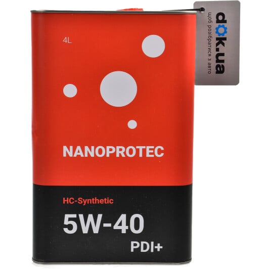 Моторное масло Nanoprotec PDI+ HC-Synthetic 5W-40 4 л на Volkswagen NEW Beetle