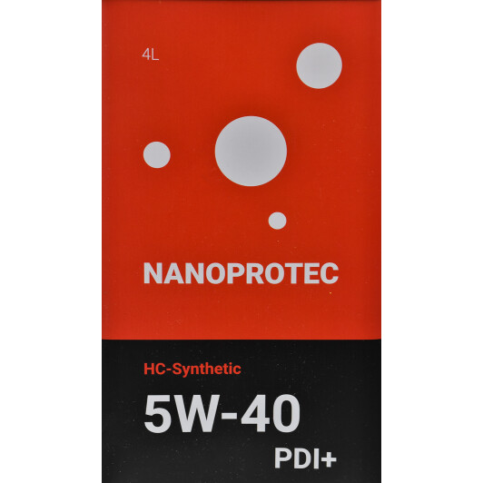 Моторное масло Nanoprotec PDI+ HC-Synthetic 5W-40 4 л на Jeep Grand Cherokee