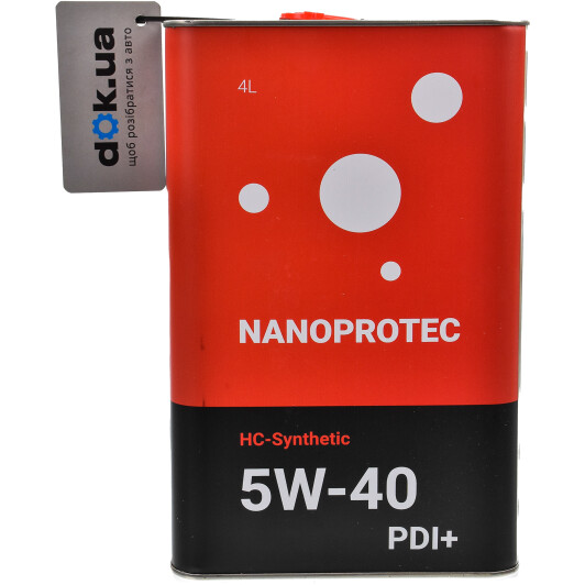Моторное масло Nanoprotec PDI+ HC-Synthetic 5W-40 4 л на SAAB 9-5