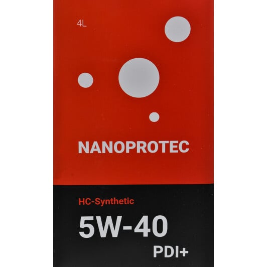 Моторна олива Nanoprotec PDI+ HC-Synthetic 5W-40 4 л на Dodge Charger