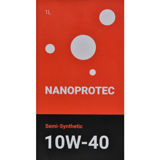 Моторное масло Nanoprotec Semi-Synthetic 10W-40 1 л на Dodge Charger