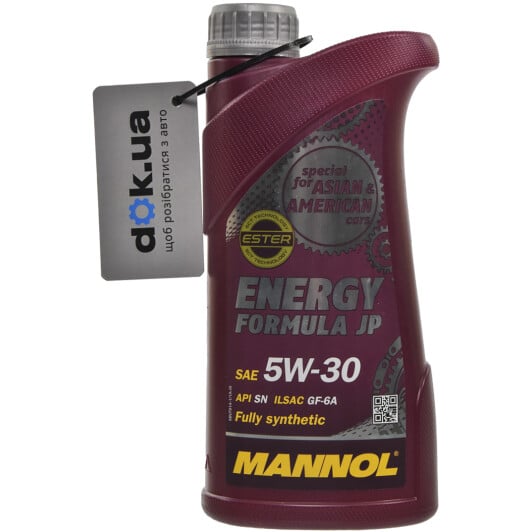 Моторное масло Mannol Energy Formula JP 5W-30 1 л на Ford Mustang