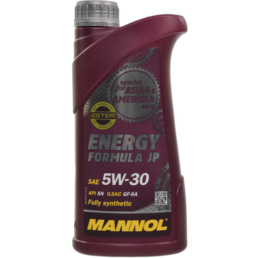 Моторное масло Mannol Energy Formula JP 5W-30 1 л на SsangYong Rodius
