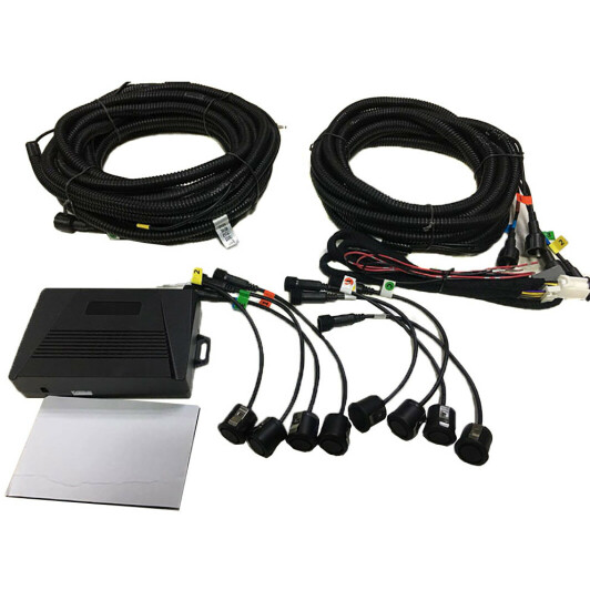 Штатный парктроник Brees NI-XT-14-19 8S Nissan с белыми датчиками