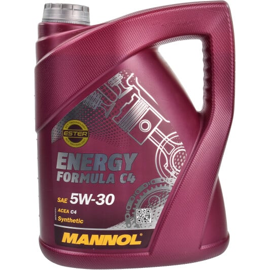 Моторна олива Mannol Energy Formula C4 5W-30 5 л на Mazda 323