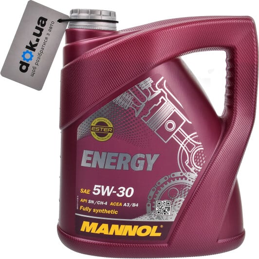 Моторна олива Mannol Energy 5W-30 4 л на Chevrolet Zafira