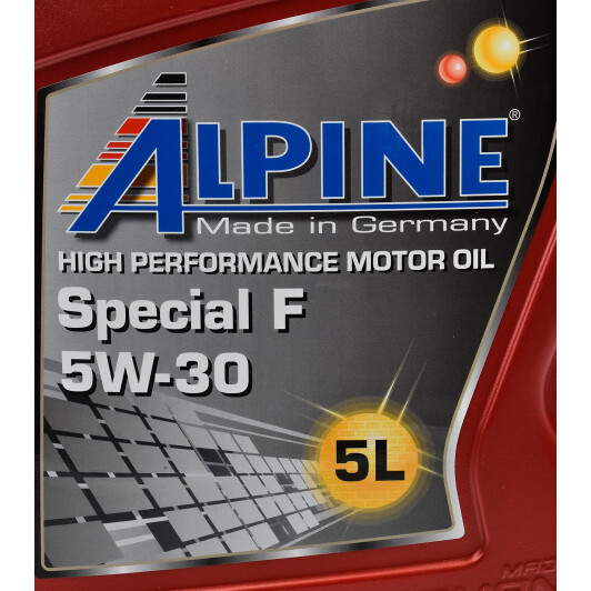 Моторное масло Alpine Special F 5W-30 5 л на Kia Retona