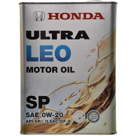 Моторна олива Honda Ultra LEO SP/GF-6 0W-20 на Chevrolet Tahoe