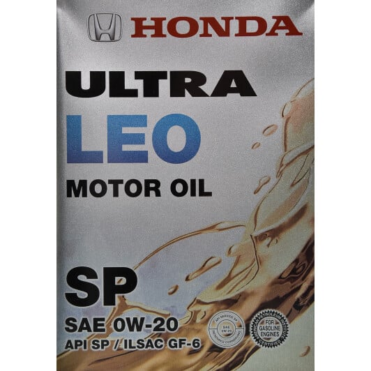 Моторна олива Honda Ultra LEO SP/GF-6 0W-20 4 л на Kia Pregio