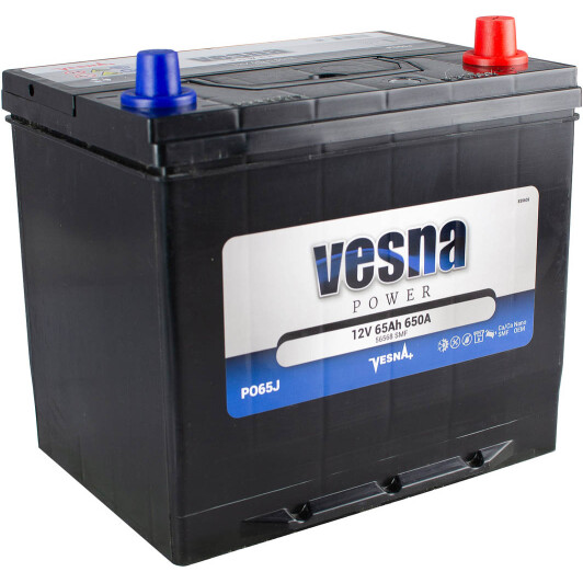 Аккумулятор Vesna 6 CT-65-R Power JIS 415865