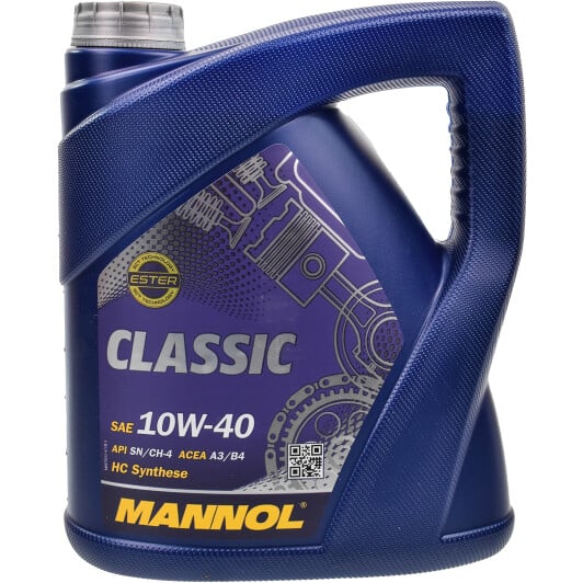 Моторна олива Mannol Classic 10W-40 4 л на Volkswagen NEW Beetle