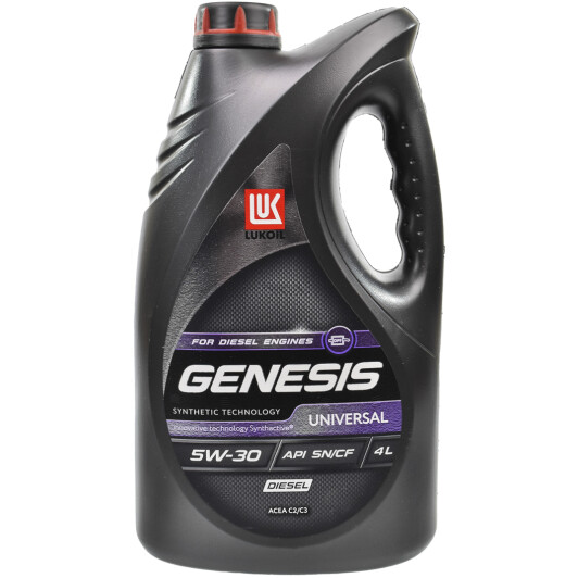 Моторна олива Lukoil Genesis Universal Diesel 5W-30 4 л на Nissan Sentra