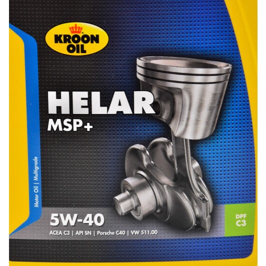 Моторна олива Kroon Oil Helar MSP+ 5W-40 1 л на Ford Scorpio