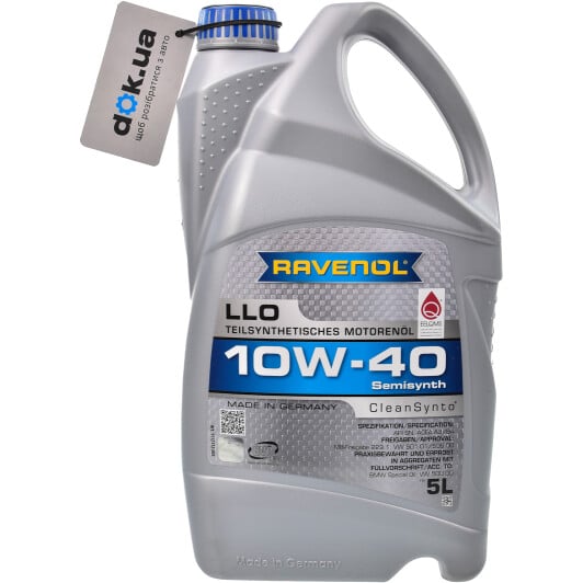 Моторное масло Ravenol LLO 10W-40 5 л на Ford Galaxy