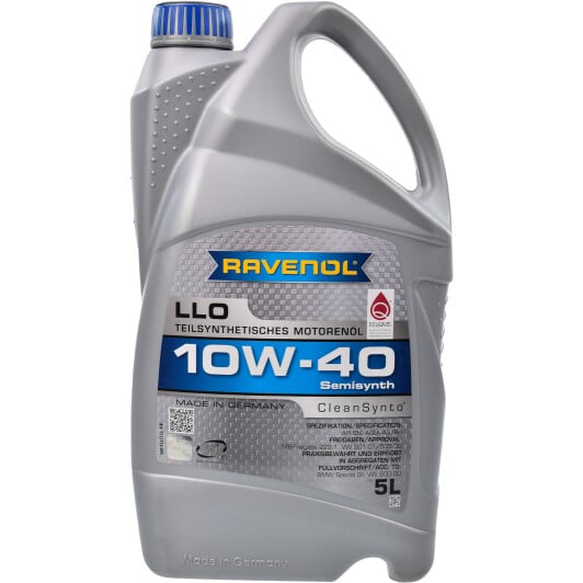 Моторное масло Ravenol LLO 10W-40 5 л на Hyundai ix55