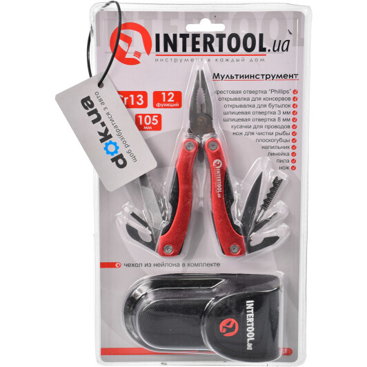 Мультитул Intertool HT-0541