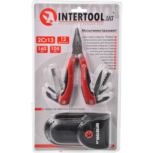 Мультитул Intertool HT-0541