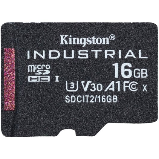 Карта памяти Kingston Industrial2 microSDHC 16 ГБ