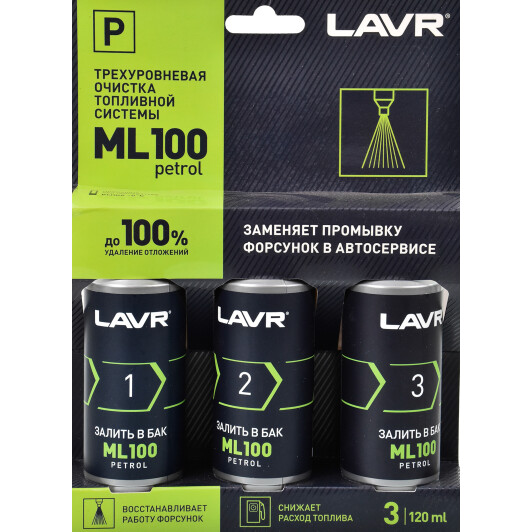 Lavr ML100 Petrol, 120 мл (LN2137) присадка 120 мл