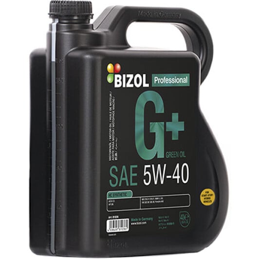 Моторна олива Bizol Green Oil+ 5W-40 4 л на Suzuki Kizashi