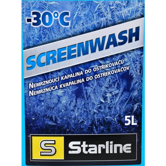 Омыватель стекла Starline зимний -30 °С (5 л) 5 л