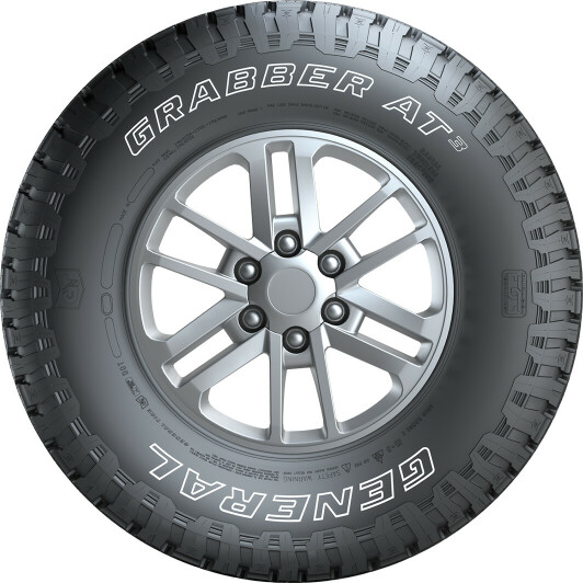 Шина General Tire Grabber AT3 235/65 R16C 121/119R