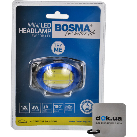 Налобний ліхтар Bosma Mini LED Headlamp 6766