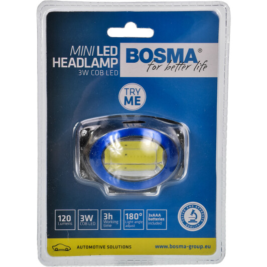 Налобний ліхтар Bosma Mini LED Headlamp 6766